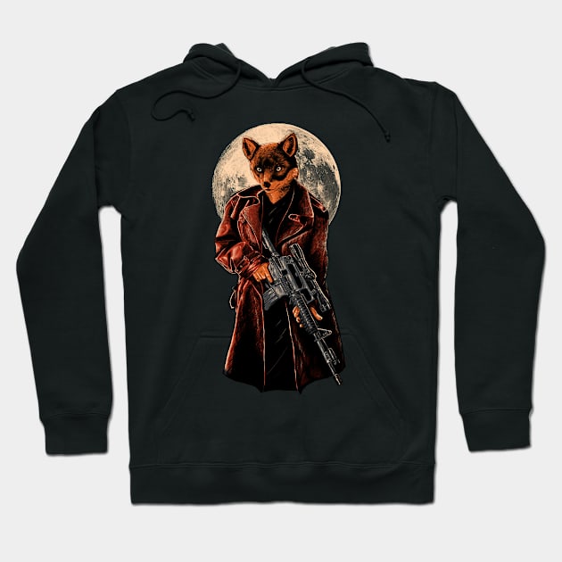 fox stylish Hoodie by barmalisiRTB